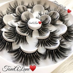 Mink Eyelashes Lashes 5d Lashes Eyelashes Long 7x